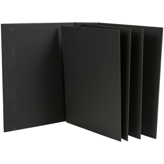 49 And Market Foundations 2" Portrait Album 8.5"X6.5" Black