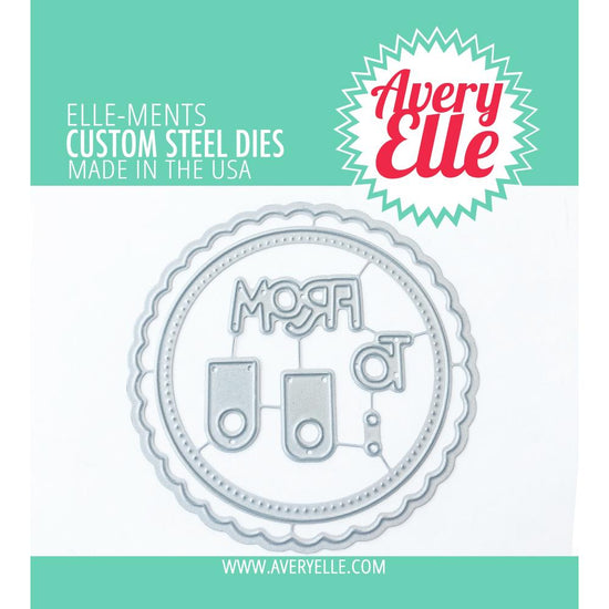 Avery Elle Elle-Ments Dies Holiday Circle Tags