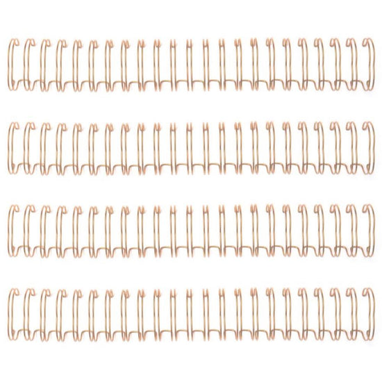 We R Memory Keepers Cinch Wires .625" 4/Pkg Rose Gold