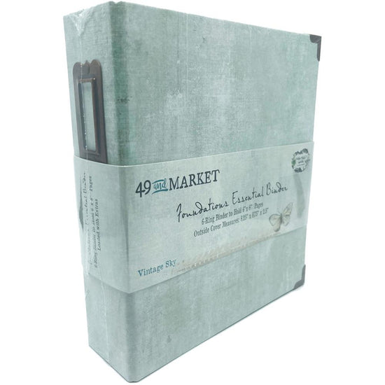 49 And Market Foundations Essential Binder Vintage Sky