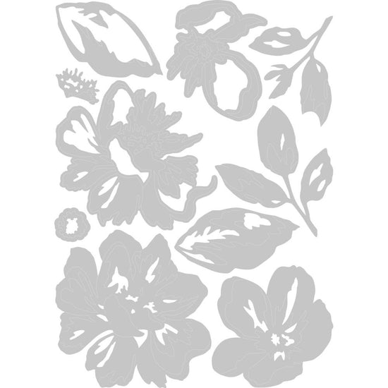 Sizzix Thinlits Die Set 10PK - Floral Layers Item