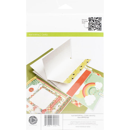 PhotoPlay Maker Series 4"X4" Mechanical White Waterfall