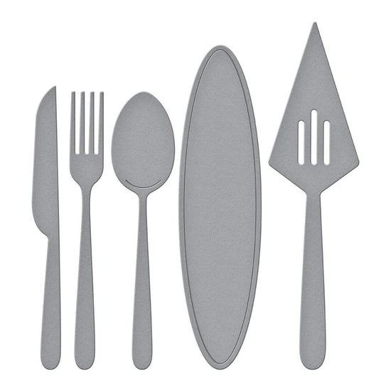 Spellbinders Etched Dies By Tina Smith Dish It Up - Pie Perfection