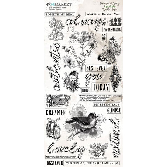 49 And Market Washi Tape Vintage Artistry Essentials