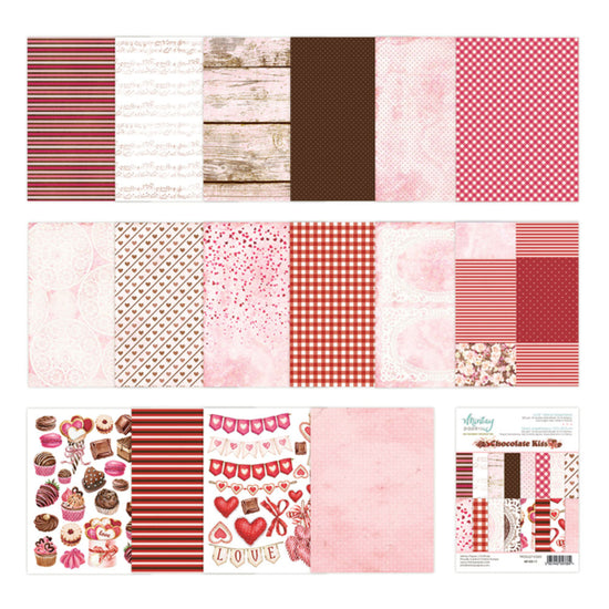 6 X 8 ADD-ON PAPER PAD - CHOCOLATE KISS