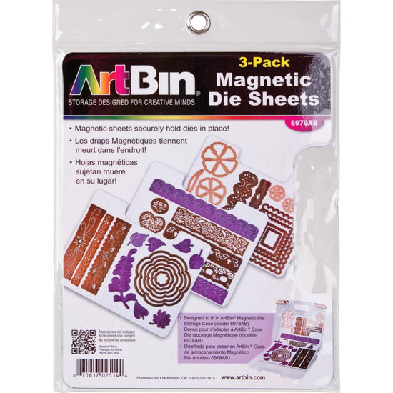 ArtBin Magnetic Sheets 3/Pkg 7.325"X9.125"