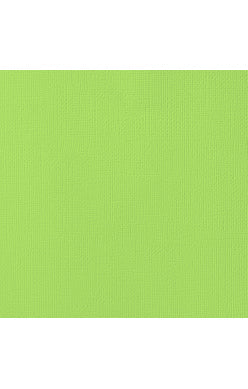 American Crafts Textured Cardstock 12x12 Key Lime