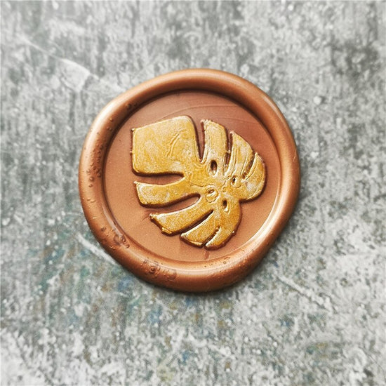 Monstera Wax Seal Stamp