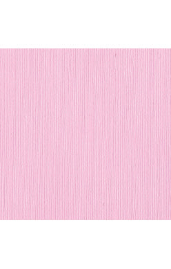 Bazzill 12x12 Cardstock Textured Pinkini