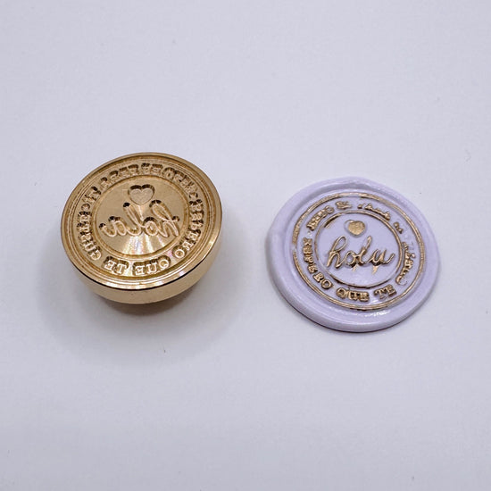 Wax Seal Stamp Hola (Head Only)
