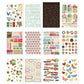 Simple Stories Sticker Book 12/Sheets Simple Vintage Berry Fields, 386/Pkg