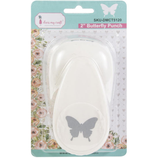 Dress My Craft Paper Punch 2” Butterfly