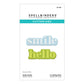 HELLO SMILE ETCHED DIES FROM THE OUT AND ABOUT COLLECTION