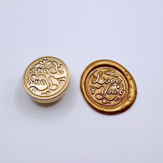 Wax Seal Stamp Love You (Head Only)
