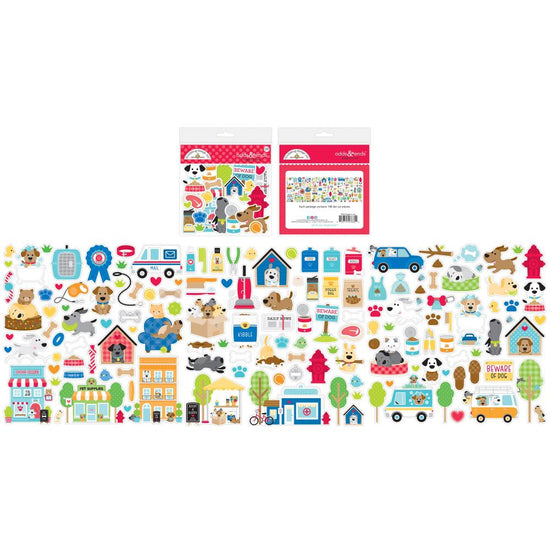 Doodlebug Odds & Ends Die-Cuts Doggone Cute