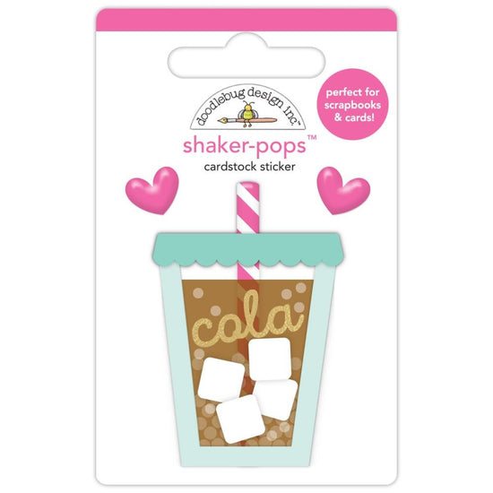 Doodlebug Doodle-Pops 3D Stickers Soda Sweet, Hello Again