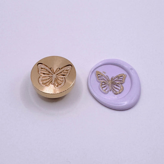 Wax Seal Stamp Butterfly (Head Only)