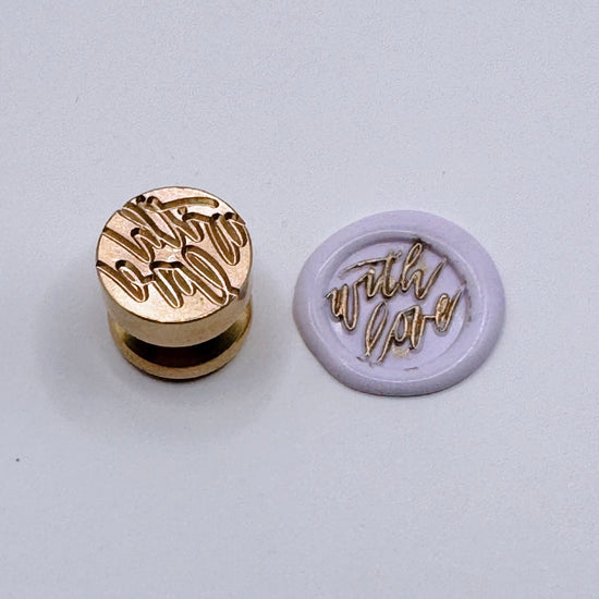 Wax Seal Stamp With Love Mini (Head Only)