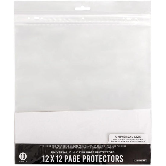 Colorbok Universal Refill Pages 12"X12" 10/Pkg