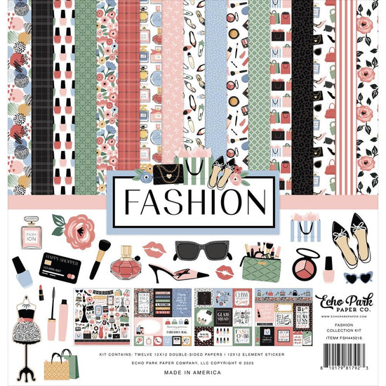 Echo Park Collection Kit 12"X12" Fashion