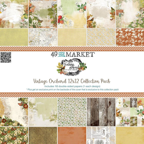 49 & Market Collection Pack 12"X12" Vintage Orchard