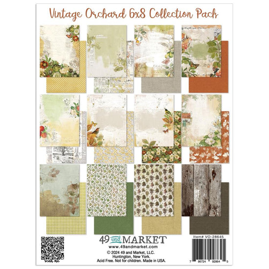 49 And Market Collection Pack 6"X8" Vintage Orchard