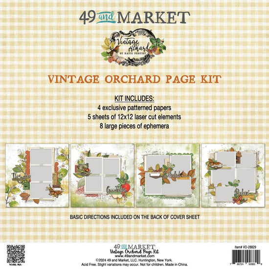 49 And Market Page Kit Vintage Orchard
