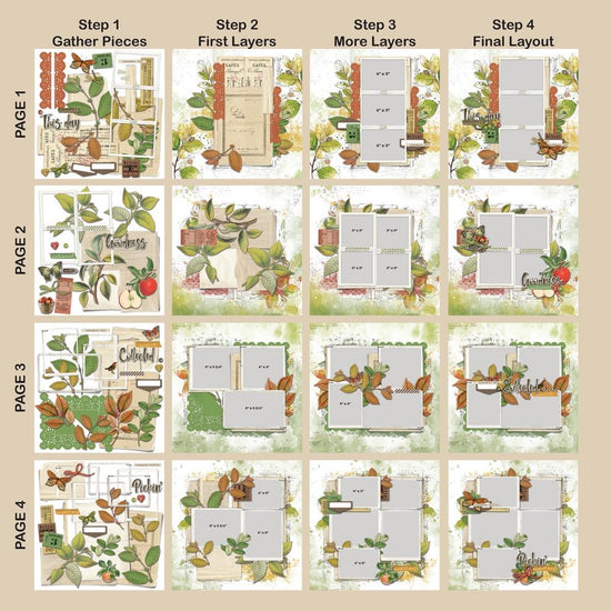 49 And Market Page Kit Vintage Orchard