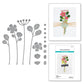 Spellbinders SEALED BLOOMING STEMS ETCHED DIES IS FROM THE SEALED FOR SUMMER COLLECTION