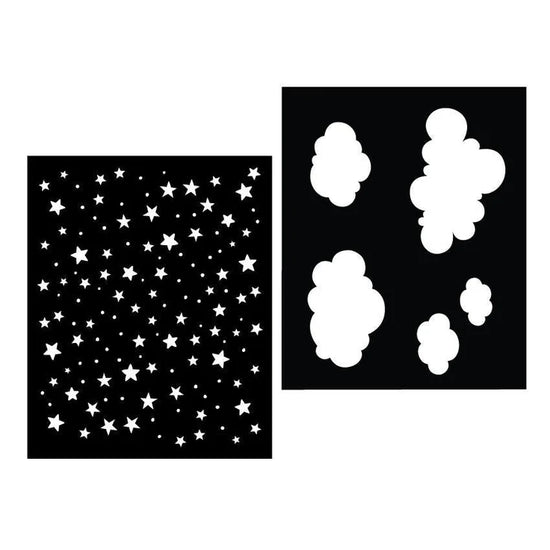 HERO ARTS SKY STENCILS