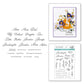 Spellbinders FAMILY MUSICAL MIX GREETINGS CLEAR STAMP SET FROM THE BIBI&