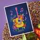 Spellbinders MINI GUITAR ETCHED DIES FROM THE BIBI&
