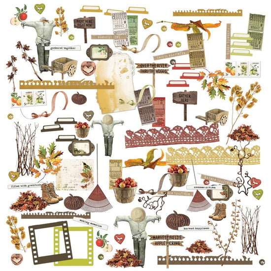 49 And Market Laser Cut Outs Vintage Orchard Elements
