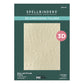 Spellbinders STARS AND FRONDS FRAME 3D EMBOSSING FOLDER FROM THE STARRY HOLIDAY COLLECTION BY DINA WAKLEY