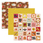 Spellbinders AUTUMN ARCHIVES 12X12" PRINTED PAPER FROM THE AUTUMN ARCHIVES COLLECTION BY KELLY BANGS