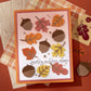 Spellbinders FALLING LEAVES ETCHED DIES FROM THE AUTUMN ARCHIVES COLLECTION BY KELLY BANGS