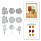 Spellbinders CHANGING TREES ETCHED DIES FROM THE AUTUMN ARCHIVES COLLECTION BY KELLY BANGS