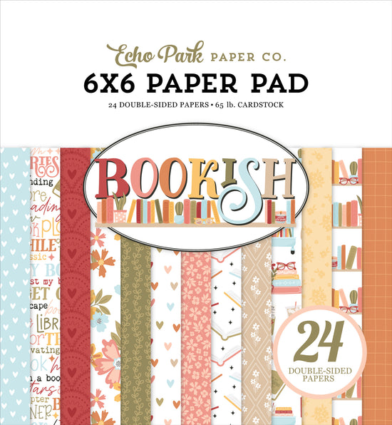 Echo Park Bookish 6x6 Paper Pad