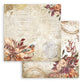 Stamperia 12”x12” (30.5x30.5cm) Paper Pad 10 Double Sided Printed Sheets - Our Way