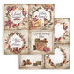 Stamperia 12”x12” (30.5x30.5cm) Paper Pad 10 Double Sided Printed Sheets - Our Way
