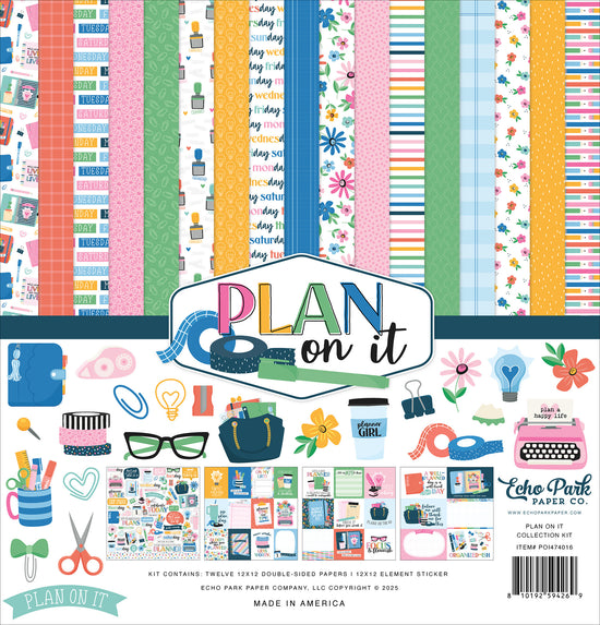 Echo Park Plan On It Collection Kit