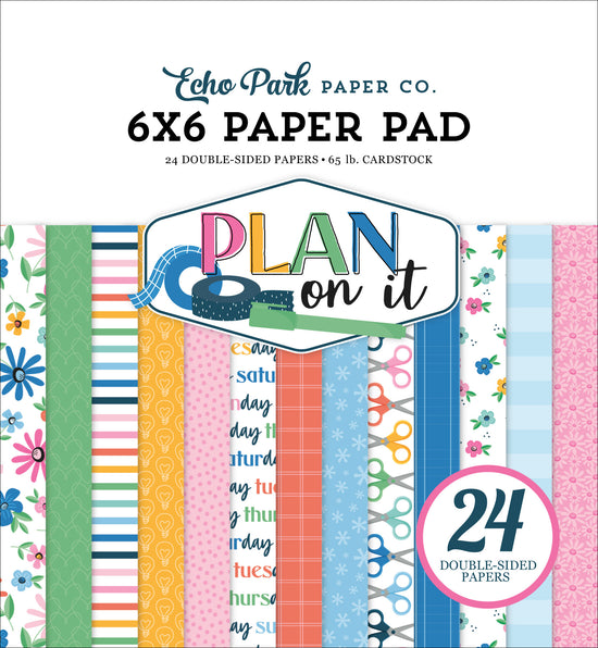 Echo Park Plan On It 6x6 Paper Pad