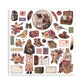 Stamperia 12”x12” (30.5x30.5cm) Paper Pad 10 Double Sided Printed Sheets - Our Way