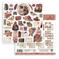 Stamperia 12”x12” (30.5x30.5cm) Paper Pad 10 Double Sided Printed Sheets - Our Way