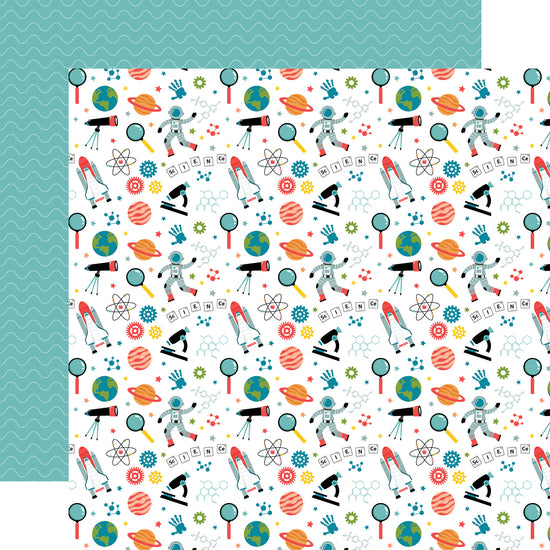 Echo Park Field Trip: Science Essentials 12x12 Patterned Paper