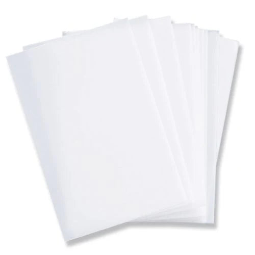 Sizzix Surface - Shrink Plastic, 8 1/4" X 11 3/4, White, 10 Sheets 