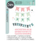 Sizzix Thinlits Die & A5 Stamp Set By 49 & Market Banner Bash