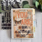 Sizzix Thinlits Die & A5 Stamp Set By 49 & Market Affirmation