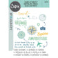 Sizzix Thinlits Die & A5 Stamp Set By 49 & Market Wanderlust Explorer