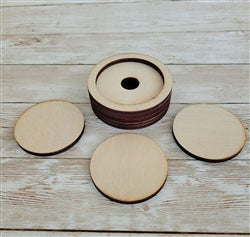 Clearscraps Mason Jar wooden covers